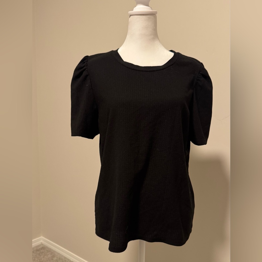 Meraki Elegant Black Shirt